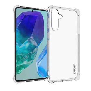 For Samsung Galaxy M55 5G ENKAY Clear TPU Shockproof Anti-slip Phone Case