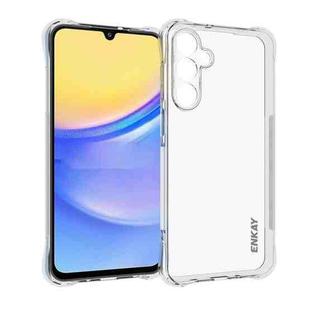 For Samsung Galaxy A16 5G ENKAY Clear TPU Shockproof Anti-slip Phone Case