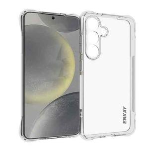 For Samsung Galaxy S25+ 5G ENKAY Clear TPU Shockproof Anti-slip Phone Case