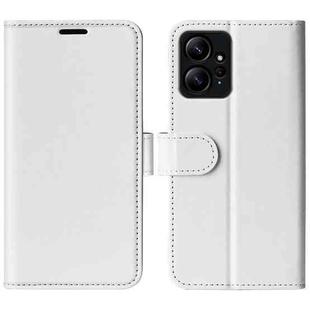 For Xiaomi Redmi Note 12 4G Global R64 Texture Horizontal Flip Leather Phone Case(White)