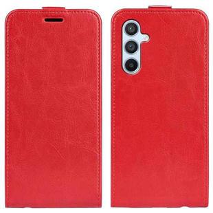 For Samsung Galaxy A54 5G R64 Texture Vertical Flip Leather Phone Case(Red)
