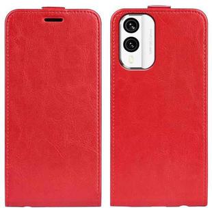 For Nokia X30 R64 Texture Vertical Flip Leather Phone Case(Red)