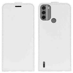 For Nokia C31 R64 Texture Vertical Flip Leather Phone Case(White)