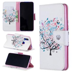 Colored Drawing Pattern Horizontal Flip Leather Case for Xiaomi Redmi 7,with Holder & Card Slots & Wallet(Tree)