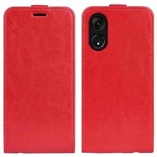 For OPPO A1 Pro 5G / Reno8 T 5G R64 Texture Single Vertical Flip Leather Phone Case(Red)