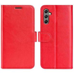 For Realme C35 R64 Texture Horizontal Flip Leather Phone Case(Red)