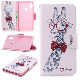 Colored Drawing Pattern Horizontal Flip Leather Case for Xiaomi Redmi Note6&Note6Pro,with Holder & Card Slots & Wallet(Deer)