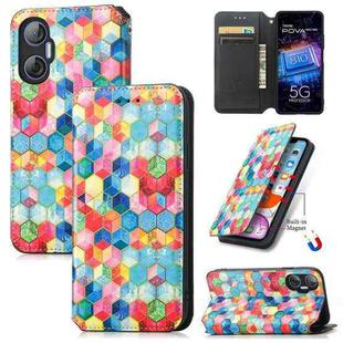 For Tecno Pova Neo 5G CaseNeo Colorful Magnetic Leather Phone Case(Magic Space)