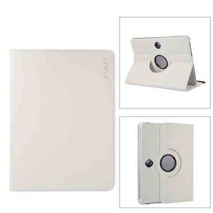 For OnePlus Pad / OPPO Pad 2 ENKAY 360 Degree Rotation Stand Litchi Leather Smart Tablet Case(White)