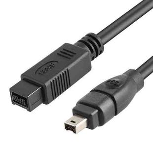 JUNSUNMAY FireWire High Speed Premium DV 800 9 Pin Male To FireWire 400 4 Pin Male IEEE 1394 Cable, Length:3m