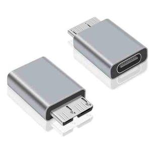 2 PCS JUNSUNMAY USB-C / Type-C Female to Male USB 3.0 Micro B Adapter Converter