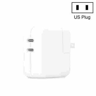 35W PD3.0 USB-C / Type-C Dual Port Charger for iPhone / iPad Series, Plug Size:US Plug
