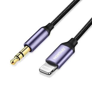 NORTHJO LTM03 8 Pin to 3.5mm Audio AUX Jack Cable, Length:1m