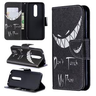 Colored Drawing Pattern Horizontal Flip Leather Case for Nokia 4.2,with Holder & Card Slots & Wallet(Smirk)