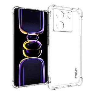 For Redmi K60 Ultra ENKAY Hat-Prince Transparent TPU Shockproof Phone Case