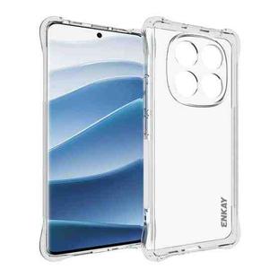 For Redmi Note 14 Pro 4G ENKAY Hat-Prince Transparent TPU Shockproof Phone Case