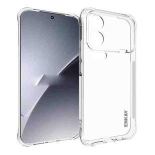 For Xiaomi 17 Pro ENKAY Hat-Prince Transparent TPU Shockproof Phone Case