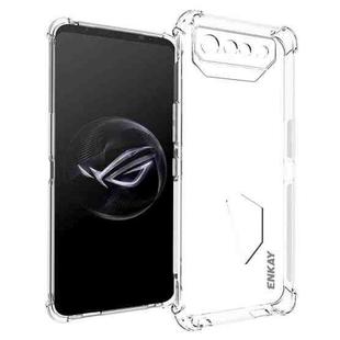 For Asus ROG Phone 7 ENKAY Hat-Prince Transparent TPU Shockproof Phone Case