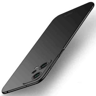 For Xiaomi Redmi Note 12 5G Global MOFI Micro-Frosted PC Ultra-thin Hard Phone Case(Black)