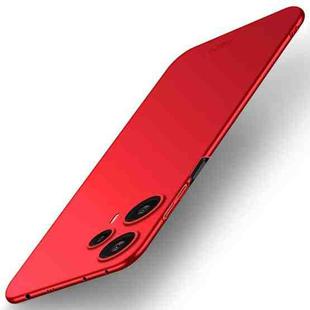 For Xiaomi Redmi Note 12 Turbo 5G MOFI Micro-Frosted PC Ultra-thin Hard Phone Case(Red)