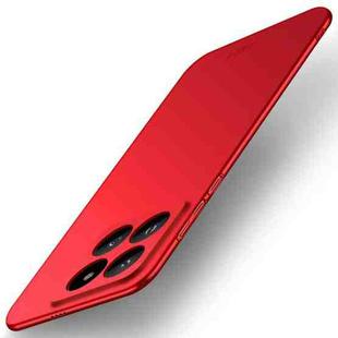 For Xiaomi 14 Pro MOFI Micro-Frosted PC Ultra-thin Hard Phone Case(Red)