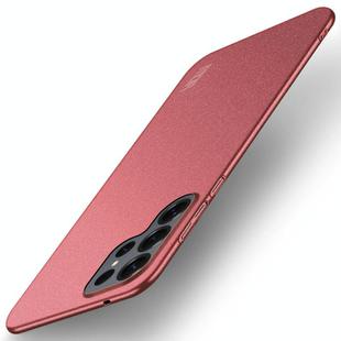 For Samsung Galaxy S25 Ultra 5G MOFI Fandun Series Frosted PC Ultra-thin All-inclusive Phone Case(Red)