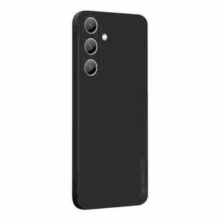 For Samsung Galaxy S24 5G PINWUYO Sense Series Liquid Silicone TPU Phone Case(Black)