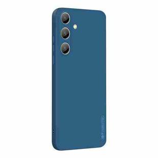 For Samsung Galaxy S25+ 5G PINWUYO Sense Series Liquid Silicone TPU Phone Case(Blue)