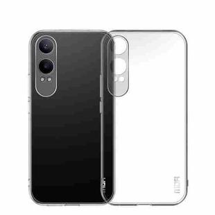 For OPPO K12x MOFI Ming Series Transparent Ultra-thin TPU Phone Case(Transparent)