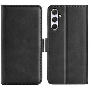 For Samsung Galaxy A54 5G  Dual-side Magnetic Buckle Leather Phone Case(Black)