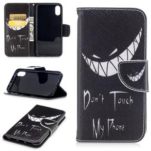 Colored Drawing Pattern Horizontal Flip Leather Case for Nokia 6.1,with Holder & Card Slots & Wallet(Smirk)