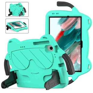 For Sumsung Galaxy Tab A8 10.5 2021 Ice Baby EVA Shockproof Hard PC Tablet Case(Mint Green+Black)