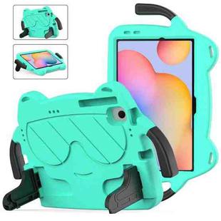 For Samsung Galaxy Tab S6 Lite 10.4 Ice Baby EVA Shockproof Hard PC Tablet Case(Mint Green+Black)