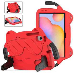 For Samsung Galaxy Tab S6 Lite 10.4 Ice Baby EVA Shockproof Hard PC Tablet Case(Red+Black)
