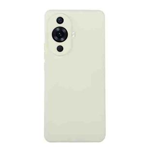 For Huawei Nova 11 ENKAY Hat-Prince Liquid Silicone Shockproof Soft Phone Case(Beige)