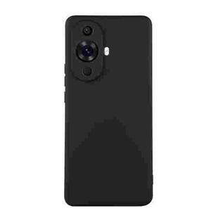 For Huawei Nova 11 ENKAY Hat-Prince Liquid Silicone Shockproof Soft Phone Case(Black)