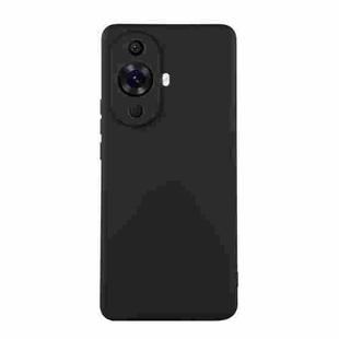For Huawei Nova 11 Pro ENKAY Hat-Prince Liquid Silicone Shockproof Soft Phone Case(Black)