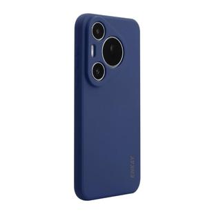 For Huawei Pura 70 ENKAY Hat-Prince Liquid Silicone Shockproof Protective Soft Case(Dark Blue)