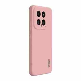 For Xiaomi 14 ENKAY Hat-Prince Liquid Silicone Shockproof Soft Phone Case(Pink)