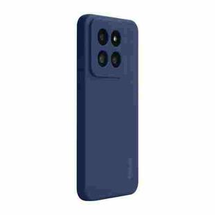 For Xiaomi 14 Pro ENKAY Hat-Prince Liquid Silicone Shockproof Soft Phone Case(Dark Blue)