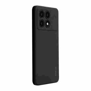 For Xiaomi Poco F6 Pro / Redmi K70 ENKAY Hat-Prince Liquid Silicone Shockproof Soft Phone Case(Black)