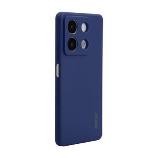 For Redmi Note 13R Pro ENKAY Hat-Prince Liquid Silicone Shockproof Soft Phone Case(Dark Blue)