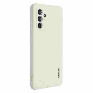 For Samsung Galaxy A36 5G ENKAY Hat-Prince Liquid Silicone Shockproof Soft Phone Case(Beige)