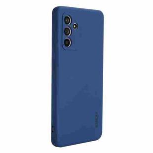 For Samsung Galaxy A36 5G ENKAY Hat-Prince Liquid Silicone Shockproof Soft Phone Case(Dark Blue)