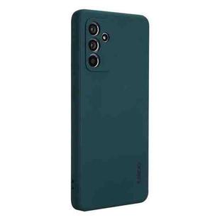 For Samsung Galaxy A36 5G ENKAY Hat-Prince Liquid Silicone Shockproof Soft Phone Case(Dark Green)