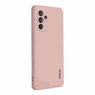 For Samsung Galaxy A36 5G ENKAY Hat-Prince Liquid Silicone Shockproof Soft Phone Case(Pink)