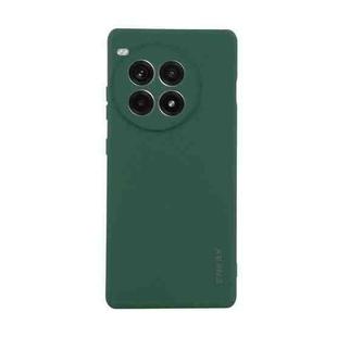 For OnePlus Ace 3 Pro ENKAY Liquid Silicone Soft Shockproof Phone Case(Dark Green)