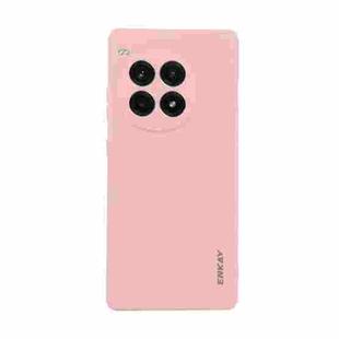 For OnePlus Ace 3 Pro ENKAY Liquid Silicone Soft Shockproof Phone Case(Pink)