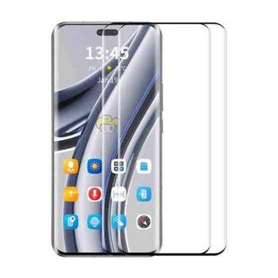For Huawei nova 14 Ultra 2pcs ENKAY 3D Hot Bending Side Glue Tempered Glass Full Film