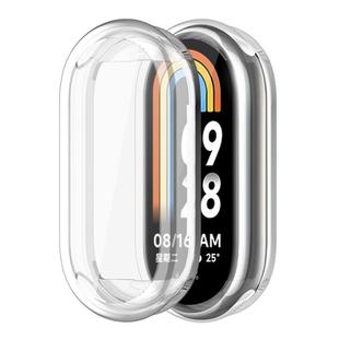 For Xiaomi Mi Band 8 ENKAY Hat-Prince Full Coverage Transparent Soft TPU Case with Screen Protection